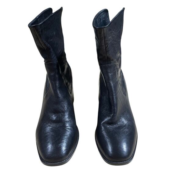 Kelsi Dagger Brooklyn Island Black Leather Booties Women's Size 7.5 NWOB - Picture 3 of 7